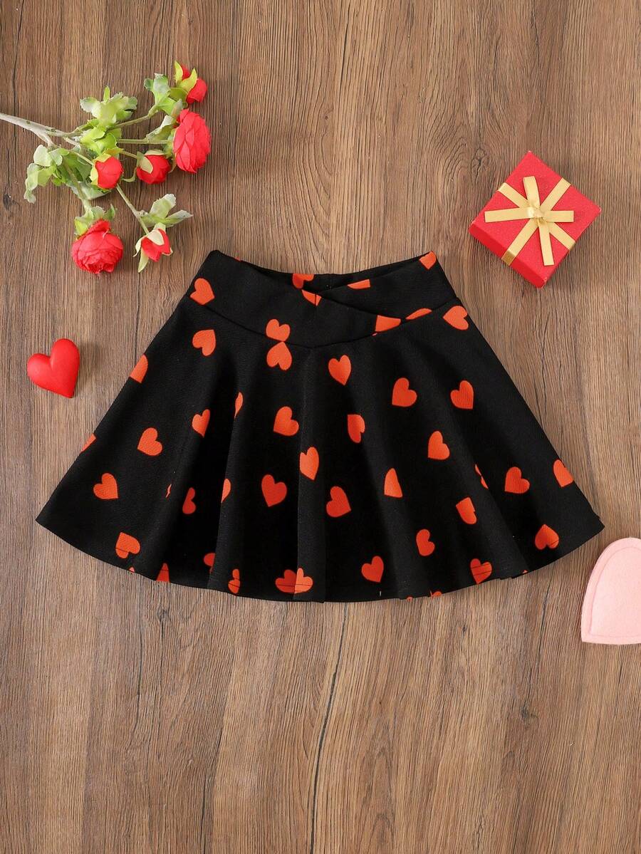 SHEIN Saia xadrez evasê para meninas, modelo casual minimalista e confortável, com cintura cruzada. Ideal para escola, ocasiões casuais, festas, Natal, Ano Novo e outono/inverno.