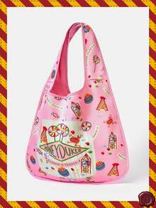 HARRY POTTER X SHEIN Women Tote Bags - Baby Pink - View 2