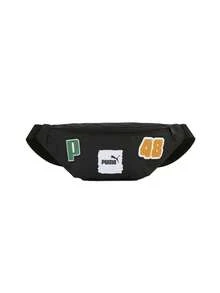 Puma Phase Patch Unisex Bum Bag Black 2.2 L - Black - View 1