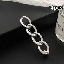 1/2/3/4pcs Invisible Waist Adjuster Buckle, Jeans & Skirts Waist Reducer, No Sewing Required, Detachable