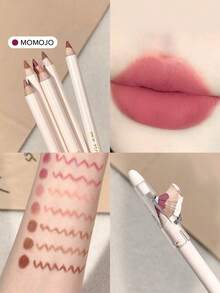 SHEGLAM Lip Facts 唇線筆-Momojo 奶油霧面唇線筆 高色素 不易褪色 絲般柔滑 霧面輪廓 色調唇妝 品牌 美容 化妝 化妝品 適合女性與女孩 完美搭配冬季春季 Y2K 時尚 流行 生日 情人節禮物 假期 派對準備就緒 最佳顏色 - Momojo - 查看 1