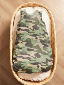 Cozy Pixies 1-Piece Camouflage Printed Baby Autumn And Winter Sleeping Bag Is Soft And Comfortable, Can Be Worn On Both Sides, Suitable For Newborns - Multicolor - View 6