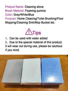 1/2/4Pcs BBQ Oven Cleaning Brick, BBQ Scraper Cleaning Stone, Multifunctional Stain And Oil Cleaning Brush That Can Be Cut, Suitable For Stoves, Sinks, Tableware, Frying Pans, BBQ Net Cleaning, Kitchen, Bathroom, Home, Household Supplies