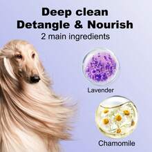 4-In-1 Lavender & Chamomile Pet Shampoo & Conditioner - Deeply Cleanses And Nourishes, Detangles And Moisturizes, Suitable For All Pet Coat Types. - 300ml - View 3