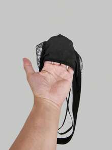 DrisQ Đồ lót ren gợi cảm dành cho nam - màu đen - Xem 7