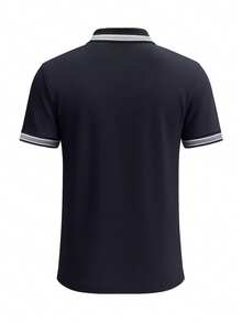 Hugo Boss Paddy Men's Polo Shirt Navy Blue - Navy Blue - View 5