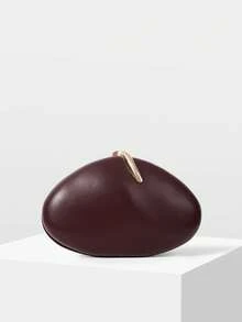 MOTF PREMIUM CARTERA DE CUERO DE PU PARA DAMAS - Burdeos - Ver 2