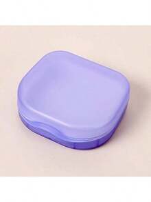 1pc Portable Dental Retainer Case, Invisible Braces Box, Multi-Functional Storage Box, Moisture-Proof, Odor-Resistant, Sealed Design, For Orthodontic Appliances Protection - Multicolor - View 6