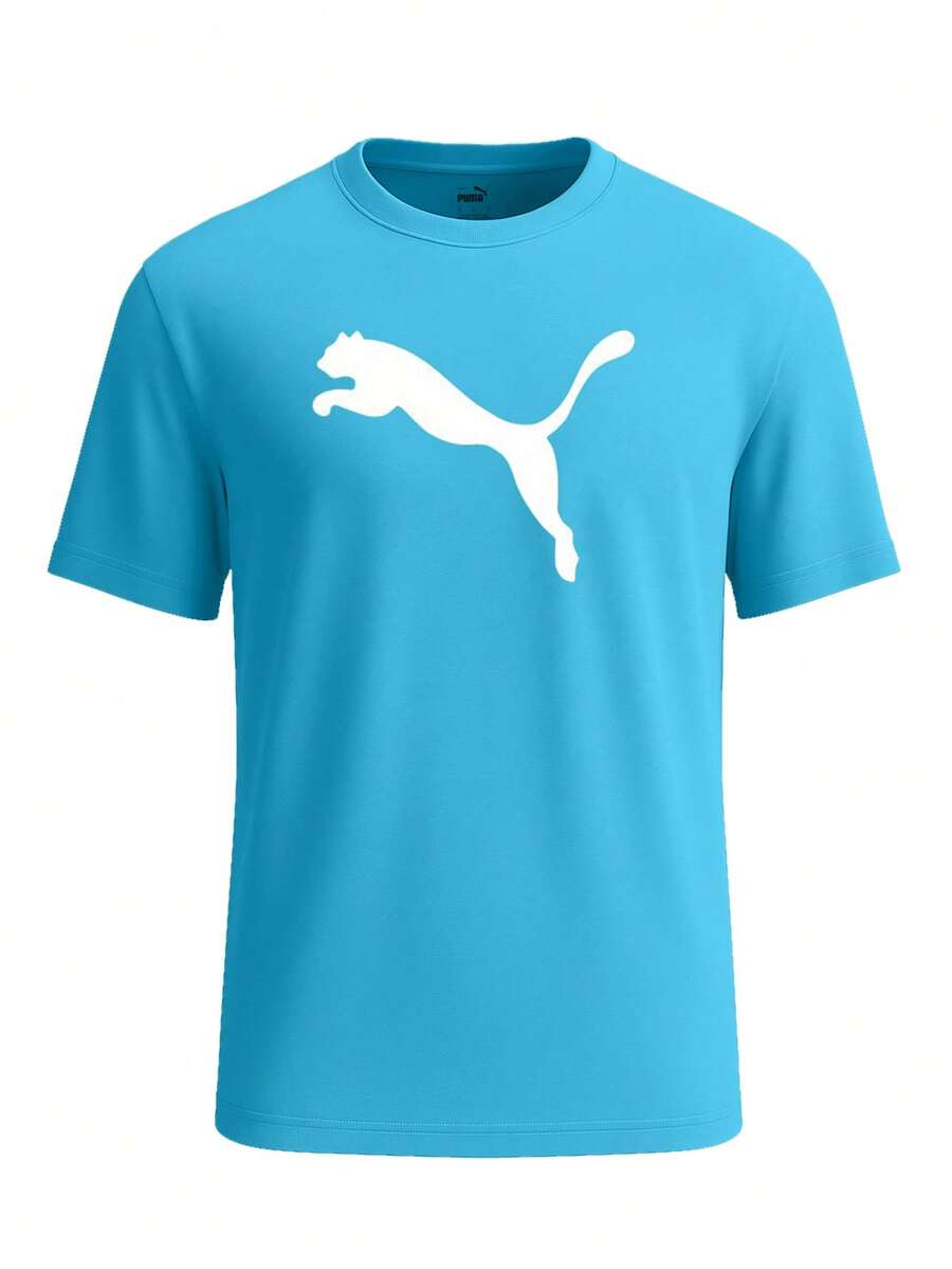 Puma Teamrise Men Training Shirt Blue - Blue - View 1