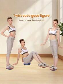 1个大型磁力束腰带，家用旋转扭力板，健身器材，用于腰部肌肉训练