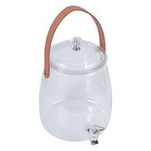 Drinks Dispenser, Drinks Bucket, With, With Stand, Sealed, Juice Jug, Holder For Ice Water Jug, For Cold Water, Iced Teas - Multicolor - View 6