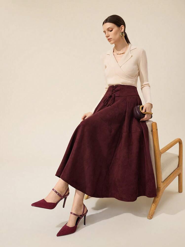 CUCCOO BASICS Fashionable Sexy Elegant Pointed Toe Stiletto Heels Shoes, Knitted Breathable Rhinestone Backless Pumps For Women For Christmas