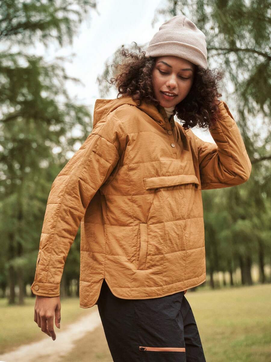 In My Nature Women's Casual Solid Color Long Sleeve Outdoor Winter Coats