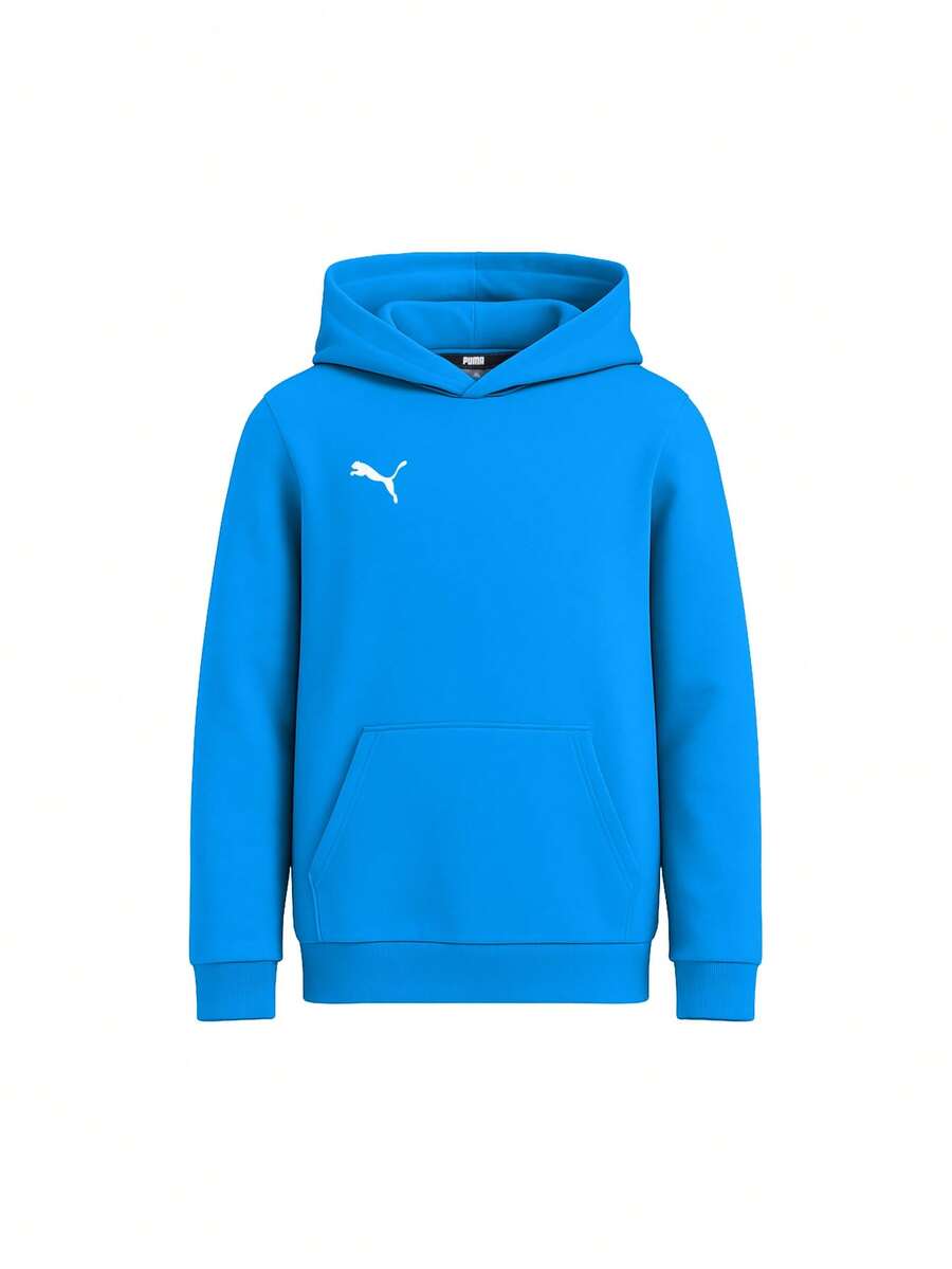 Puma Teamgoal Boys Soccer Hoodie Blue - Blue - View 1