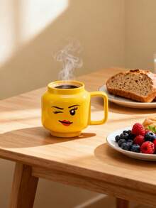 LEGO Minifigures® Large Winking Girl Ceramic Mug 3 Years+ 5007876 - Multicolor - View 3