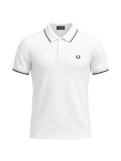 Fred Perry Men's Polo Shirt White