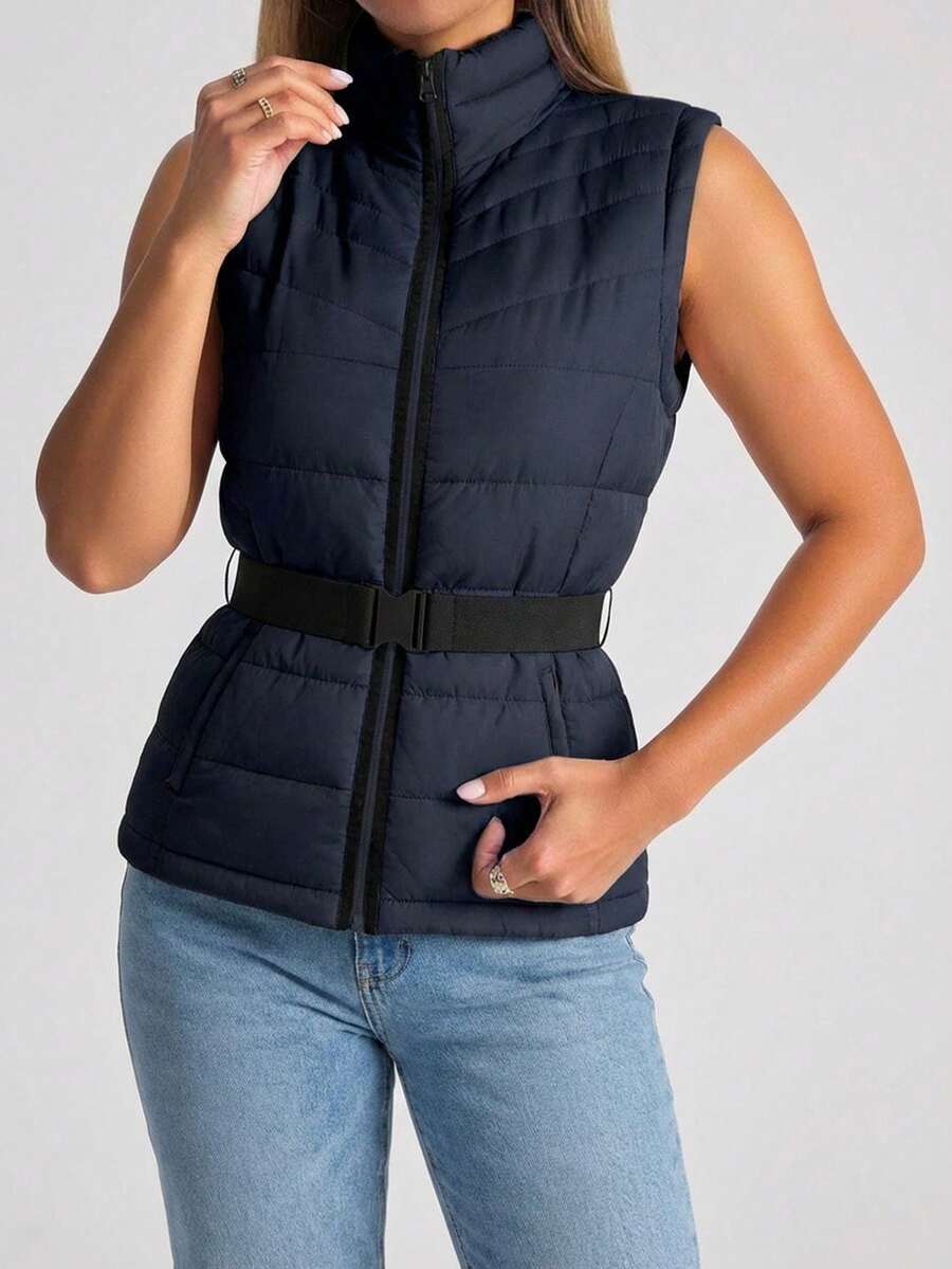 Big City Women Sweater Vests - 藏蓝色 - View 1