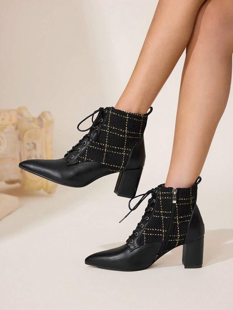 CUCCOO CHICEST Women's Casual & Minimalist Fashion Ankle Boots, Suitable For Commuting In Autumn/Winter For Christmas