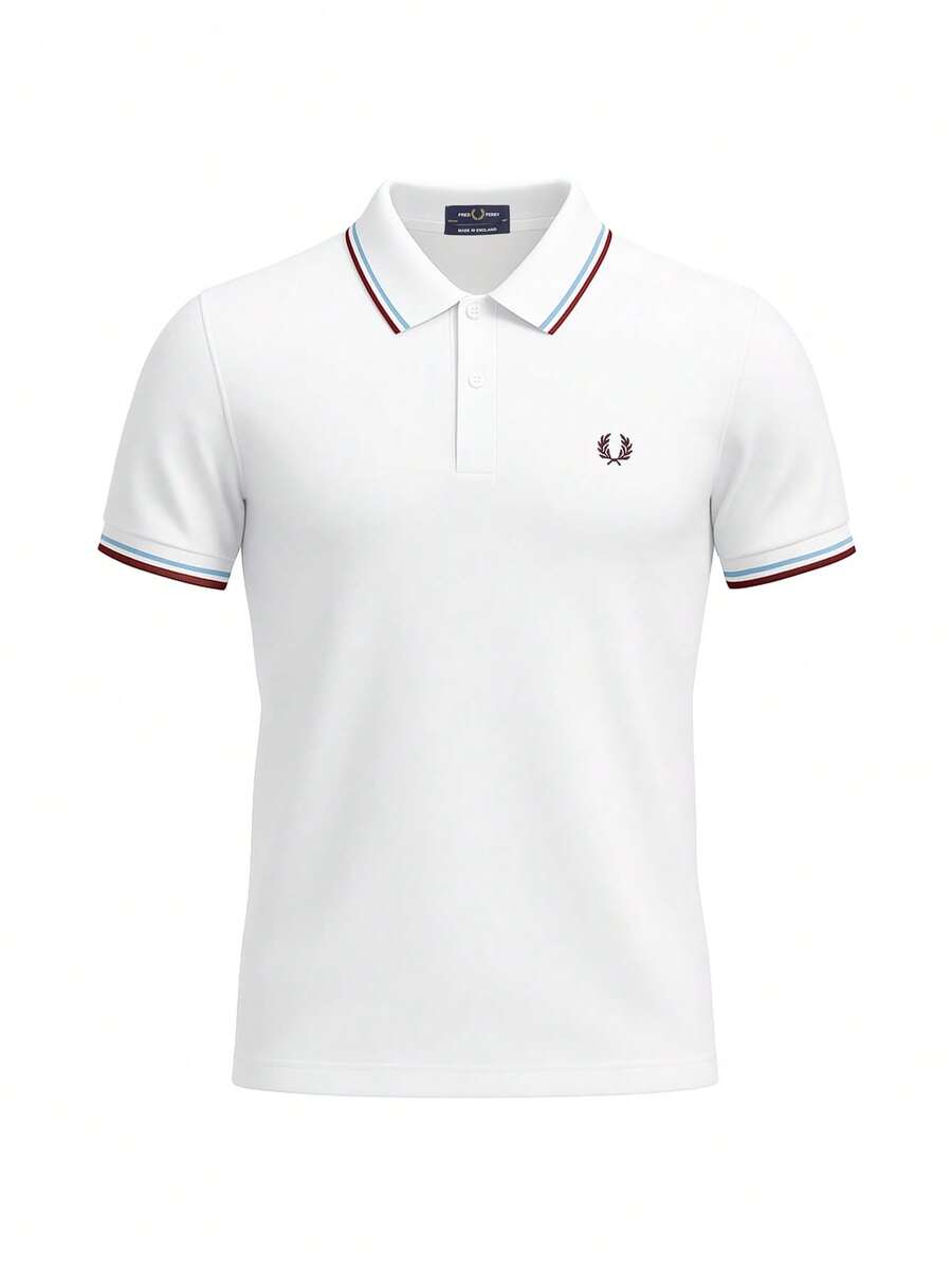 Fred Perry Men's Polo Shirt White - White - View 1