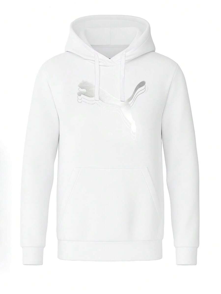 Puma Essentials Metallic Women Hoodie White - White - View 1
