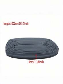 1条10米自粘塑料泡沫密封条，适用于推拉门窗，隔音防尘防水防虫，缝隙密封条，家居装修降噪冬季适用