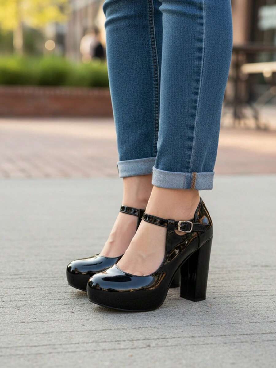 Women Wedges & Flatform - Black - View 1