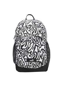 Puma Academy Aop Unisex Backpack Black White 29L - Black White - View 1