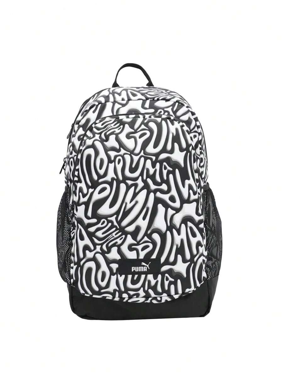 Puma Academy Aop Unisex Backpack Black White 29L - Black White - View 1