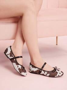 CUCCOO DOLLMOD Women's Buckle Design Casual Fashionable Flat Sandals For Christmas - Coffee Brown - View 4