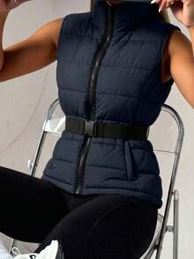 Big City Women Sweater Vests - 藏蓝色 - View 3
