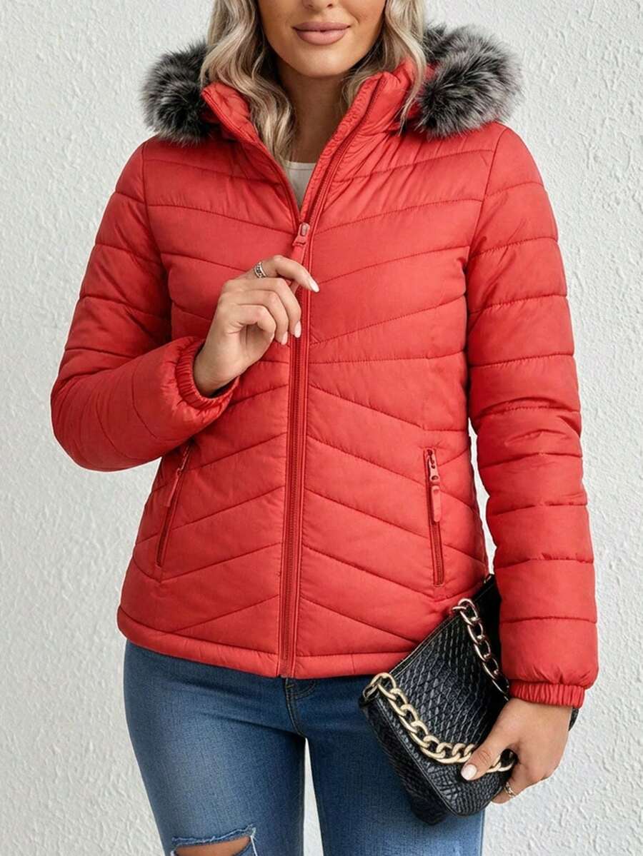Big City Women Jackets - Coral - View 1