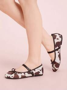 CUCCOO DOLLMOD Women's Buckle Design Casual Fashionable Flat Sandals For Christmas - Coffee Brown - View 3