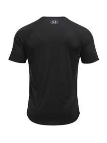 Under Armour Tech Reflective Men's Short Sleeve Black - Black - View 2