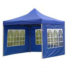 1 Piece Of Cold Proof Transparent Sunshade Tarpaulin, Outdoor Four Legged Umbrella Fence Tent. The Product Only Includes The Surrounding Fabric Of The Tent And Does Not Include The Top And Bracket. - Roman Window-3M - View 4