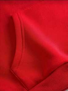 Sudadera con capucha de mujer Formen de nueva moda casual, suelta, de unicolor impreso, de manga larga, con gráfico G rinch corazón de manga larga para otoño/invierno, - Albaricoque - Ver 2