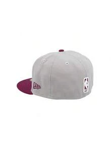 New Era Los Angeles Lakers 59Fifty Men's Cap Grey Red - Grey - View 3