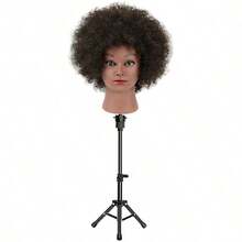 Giá đỡ tóc giả Tripod cho thợ làm tóc thực hành kiểu tóc Hiển thị Đầu ma-nơ-canh tóc thật Đầu ma-nơ-canh búp bê thẩm mỹ Đầu đào tạo Giá đỡ kim loại có thể điều chỉnh - Nhiều màu - Xem 7