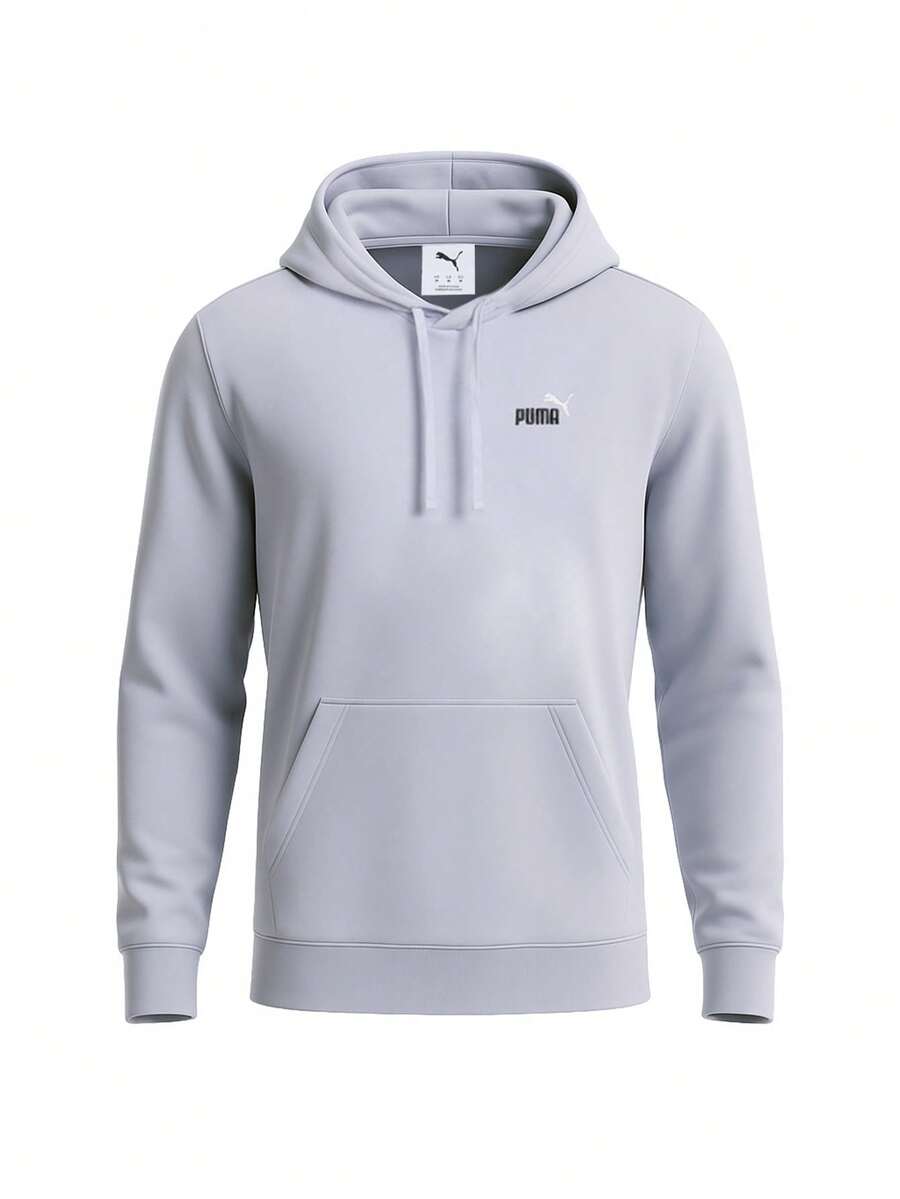 Puma Essentials Men Hoodie Cool Weather - Blue - View 1