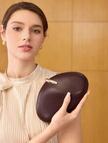 MOTF PREMIUM CARTERA DE CUERO DE PU PARA DAMAS - Burdeos - Ver 1