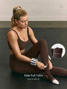 GLOWMODE 1 Pack Active Embrace Sweat-Wicking Stretchy Compression Ankle Brace  Outdoors Gym Running Training Workout Active Wear Spring Summer - Cinnamoninspiration - View 4