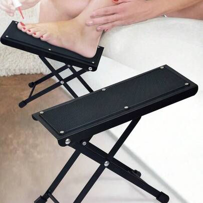1 Chân máy massage chân làm đẹp chân chống trượt bằng cao su chăm sóc móng chân có thể điều chỉnh chân đế chân làm đẹp tại nhà chân máy làm đẹp chân đế kim loại chân đế có thể điều chỉnh gấp gọn