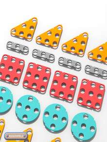 230件/228件儿童工具玩具套装，仿真3D DIY拼图玩具，包含电钻、螺丝螺母等，可进行角色扮演，2D/3D创意宇航员工具套装，积木DIY玩具套装，益智玩具，男孩女孩礼物，电钻工具套装，儿童工具玩具 - 彩色 - 查看 7