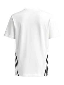 Adidas Future Icons Stripes Men's T-Shirt White - 白色 - 查看 2