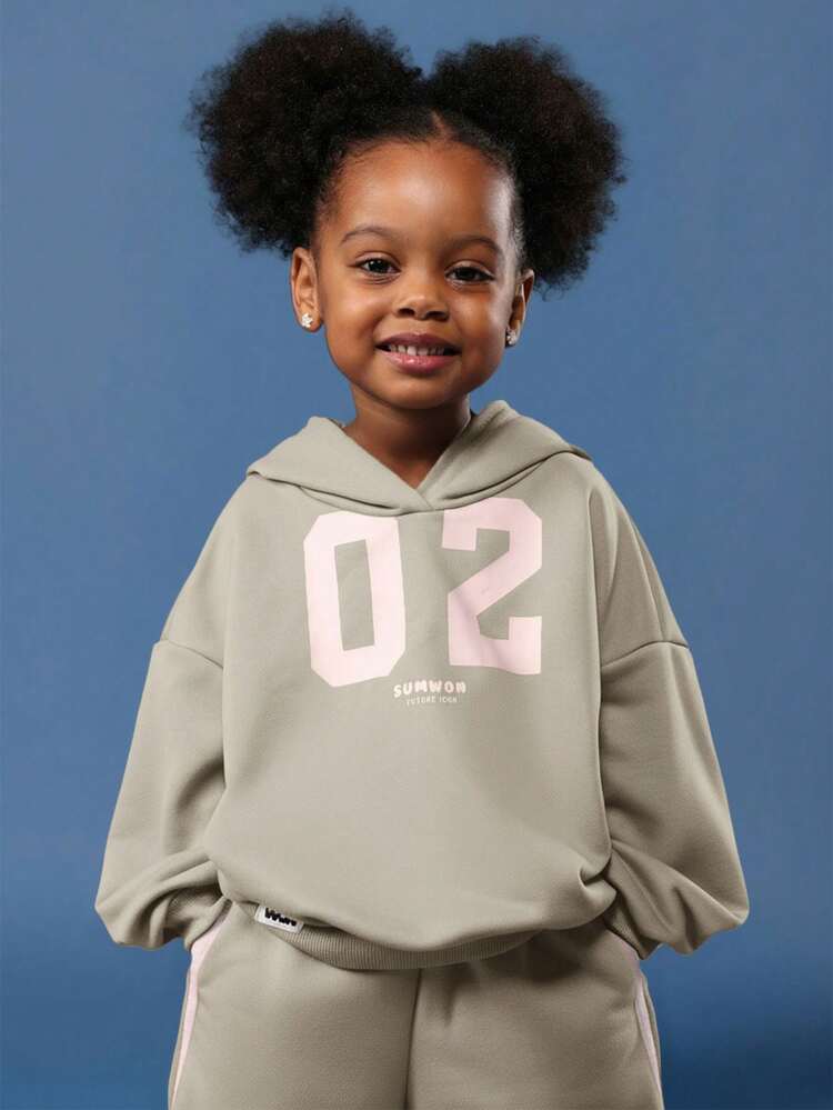 Kapuzenpullover mit Jogginghosen-Set