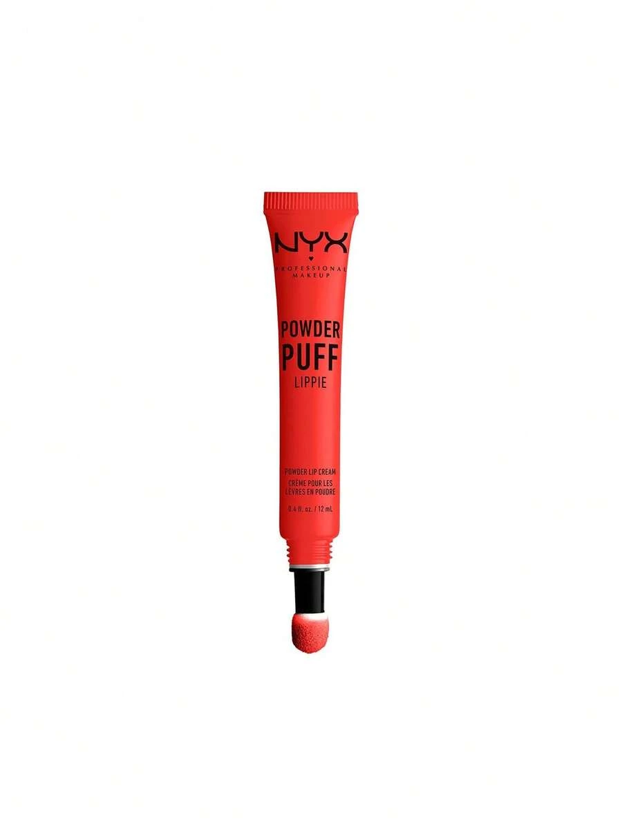 NYX Powder Puff Lippie Lip Cream Boy's Tears 12 Ml - Red - View 1