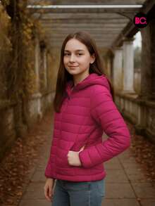 Big City Tween Girls Jackets - Violet Purple - View 4