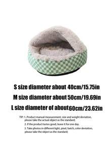 PETSIN 1 Giường cho mèo bán kín Pet Shell; Giường cho chó bán bao quanh; Tổ sưởi ấm cho thú cưng; Đồ dùng cho thú cưng. - Nhiều màu - Xem 14