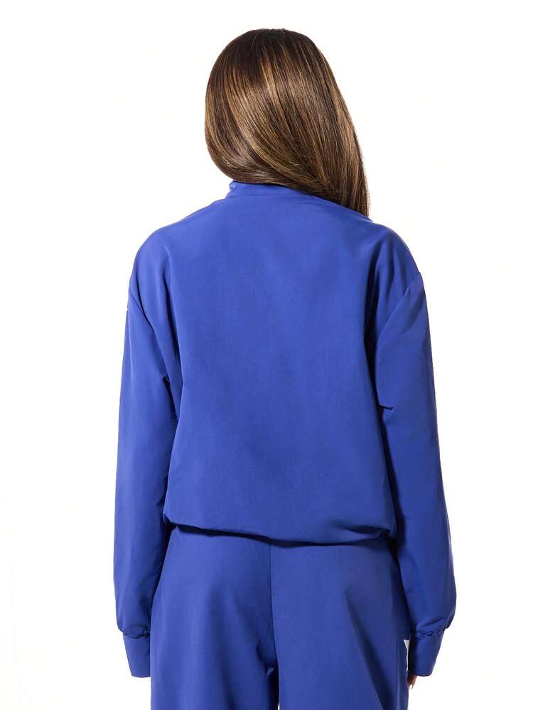 SUMWON WOMEN Zip Through Track Jacket With Star Print