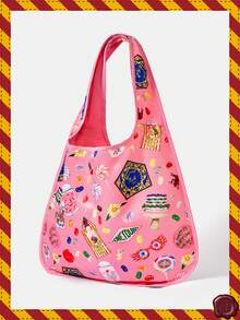 HARRY POTTER X SHEIN 女士手提包 - 粉色 - 查看 2