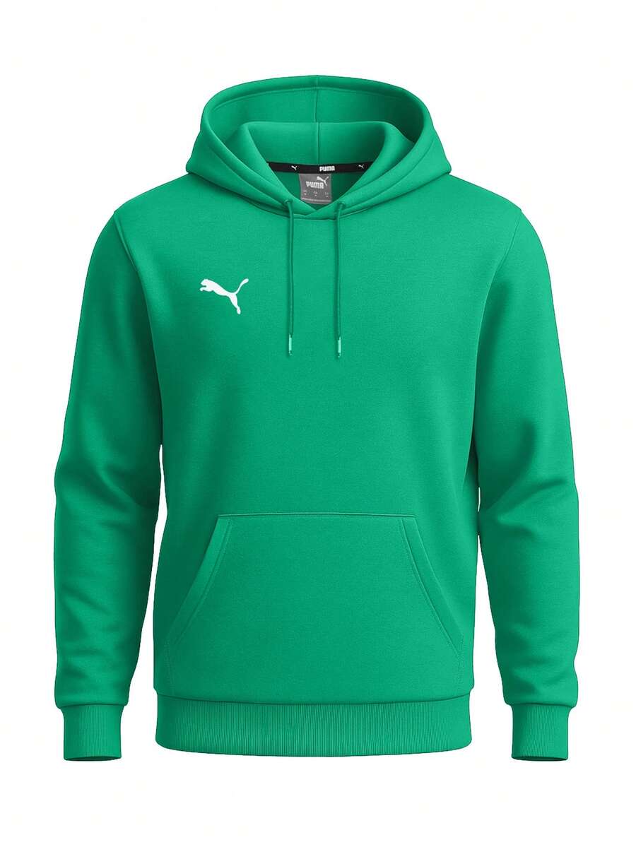 Puma Teamgoal Men Hoodie Green - Green - View 1